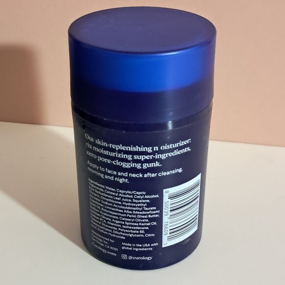 Curology Cream Moisturizer for Dry Skin New 1.7 OZ - Picture 3 of 13